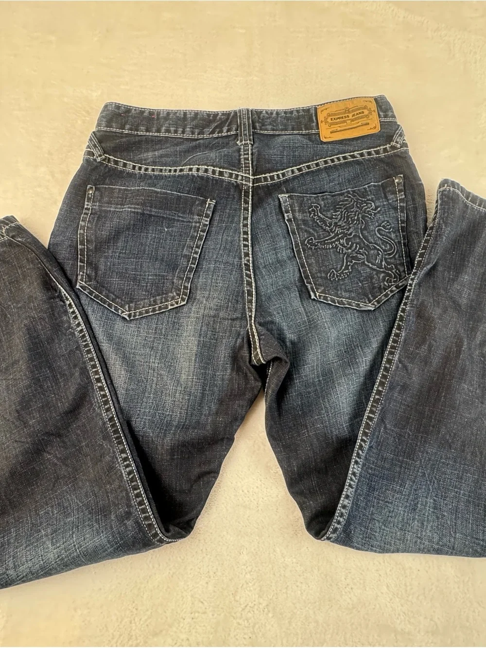 Express Men’s Kingston Jeans 34x30 Classic fit, Boot cut, Regular Rise